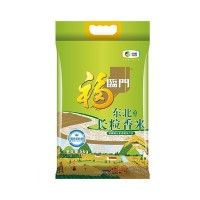 中粮福临门大米唯粹东北长粒香米5kg 新米大米家庭10斤装