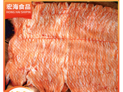 手撕鱿鱼啦啦片水产干货零食宏海食品整箱批发产地直供量大从优图3