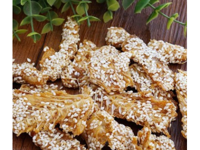 香酥鱼排 香烤鱼骨带肉 酥软可口 鳕鱼骨头 整箱批发20斤10斤散装图5