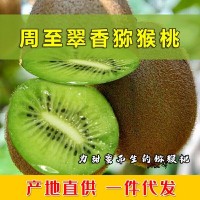 陕西周至翠香猕猴桃纯甜绿心奇异果非徐香非亚特应季水果新鲜采摘