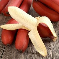 香蕉红美人香蕉红皮香蕉火龙蕉新鲜孕妇水果非青香蕉微商一件代发