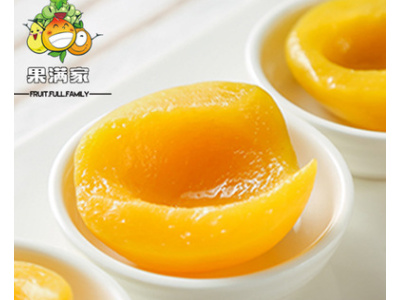 【果满家】新鲜糖水黄桃罐头425g/瓶装水果罐头源头厂家支持代工图2