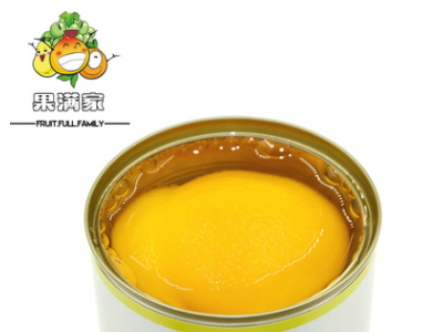 【果满家】新鲜糖水黄桃罐头425g/瓶装水果罐头源头厂家支持代工图4