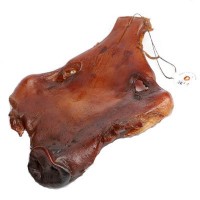 腊猪嘴带耳腊猪脸整只真空包装免切湖南农家腊味批发直供酒店餐厅