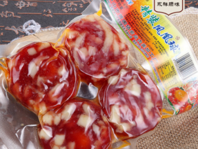 广式腊味凤凰盏咸蛋黄肉饼4颗真空包装腊肠煲仔饭凤凰球厂家批发图4