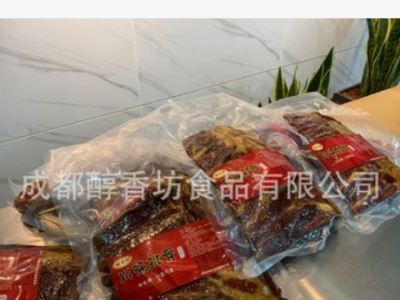 醇香坊 腌腊排骨 烟熏精排骨 精腊排 500G 可定制OEM图4