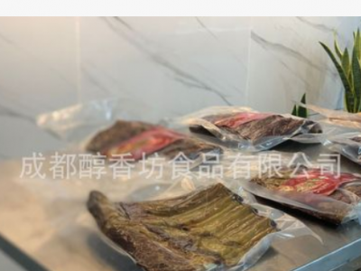 醇香坊 腌腊排骨 烟熏精排骨 精腊排 500G 可定制OEM图2