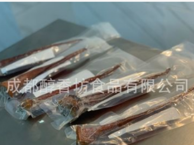 四川特产 醇香坊 腌腊猪尾巴 500g 精猪尾 柴火烟熏 可定制 OEM图4