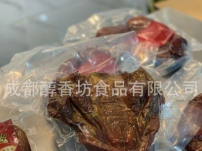 四川特产 醇香坊 腌腊猪嘴 烟熏精猪脸500g 柴火腌腊 可定制 OEM图4