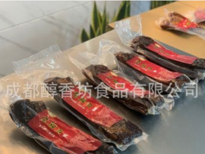 四川特产 醇香坊 老五花腊肉 柴火老腊肉500g 可定制 OEM图3