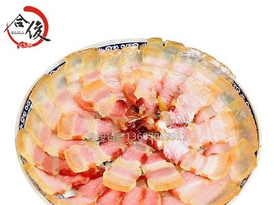 江西特产农家咸盐腌制风干腊猪肉500g 咸腊肉土特产五花腊肉批发图5