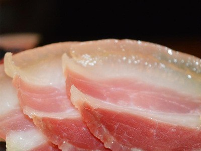 江西特产农家咸盐腌制风干腊猪肉500g 咸腊肉土特产五花腊肉批发图2
