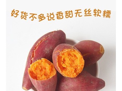 山东红心红薯沙地蜜薯番薯红薯红苕地瓜山芋香甜无丝糯图2