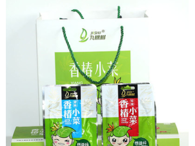 九棵树香椿小菜腌制拌饭拌面下饭菜开袋即食礼提装4盒x5袋x60g图5