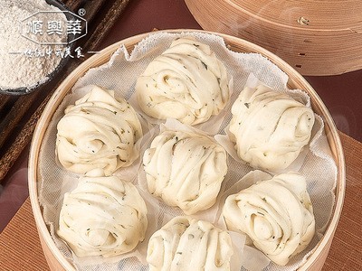 葱油花卷 速冻营养早餐包子 酒店茶楼早餐冷冻食品方便速食花卷包图3