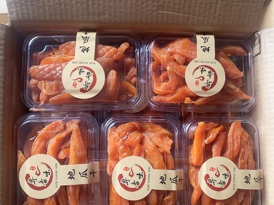 倒蒸红薯干地瓜干300g盒装20盒/箱鲜蒸条农家工艺番薯干批发图2