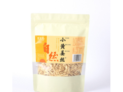 小黄姜姜丝 大别山金寨高山土姜食品级纯姜丝 花茶辅料袋装干姜丝图5
