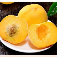 山东金皇后黄桃3/4.5斤蒙阴黄桃水果新鲜毛脆桃整箱一件代发