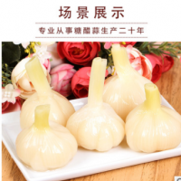 500g/袋 水晶蒜 糖蒜甜蒜腌泡大蒜头糖醋蒜头农家腌泡菜下饭菜ZFB