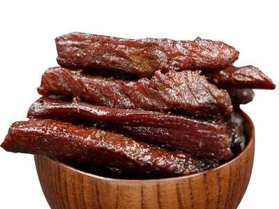 牛肉干500g手撕风干牛肉内蒙古特产零食清真搏克牛仔原味一件代发图5