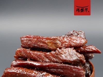 内蒙特产风干牛肉干清真锡盟牛500g休闲零食可厂家批发手撕牛肉干图2