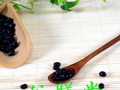 供应低温烘焙 熟黑豆（绿心）500克5.6元 现磨豆浆、养生坊原料图2