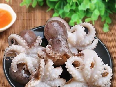 迷你八爪鱼海鲜水产鲜活冷冻章鱼新鲜盐揉八抓鱼小八带厂家批发图4