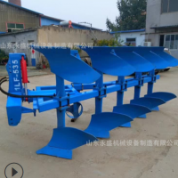 供应型栅条农用耕地翻转犁 四轮开荒翻地液压翻转犁 加厚新型平犁