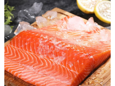 新鲜三文鱼500g日式料理刺身生鱼片寿司冰鲜包邮批发酒店供应海鲜图3