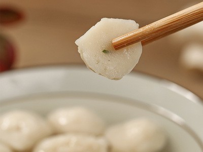 福州特色小吃手工无馅鳗鱼丸250g 海鲜速冻品关东煮食材冷冻食品图3