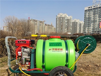 厂家批发212CC汽油高压打药机 手推式带轮打药机 园林绿化喷药机图2