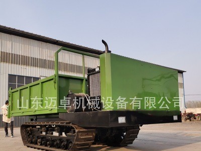 迈卓机械农用自卸式橡胶履带运输车厂家销售批发价履带拖拉机图4