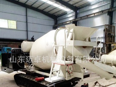 【新型产品】山地履带水泥砼车 全地形履带罐车 履带混凝土搅拌罐图2