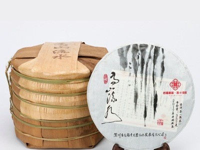 普洱茶熟茶云南勐海357g高山流水干仓纯料好茶厂家批发定制贴牌图2