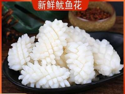 新鲜海产去皮鱿鱼花冷冻鲜水产大鱿鱼鲜活切深海海鲜火锅食材批发图2
