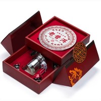 亦壶香 送茶具 云南勐海 普洱茶 熟普 老班章 茶饼送礼茶叶礼盒装