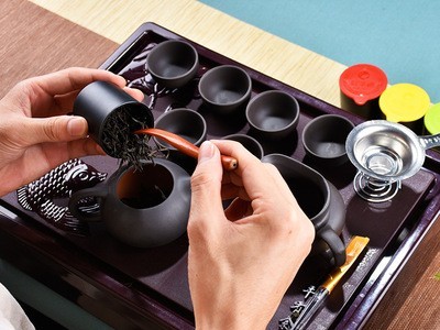 亦壶香 送茶盘茶具 正山小种红茶武夷山新茶浓香型茶叶礼盒装送礼图5