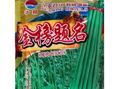 批发蔬菜种子 华赣翠绿长豆角 基地 菜园 菜场种子 400克厂家供应图3