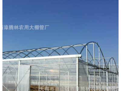 保温防虫花卉连栋玻璃日光温室大棚 定制家禽畜牧养殖耐腐蚀大棚图2