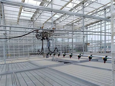 无锡连栋大棚骨架花卉温室大棚可加工定制钢材骨架热镀锌钢管图4