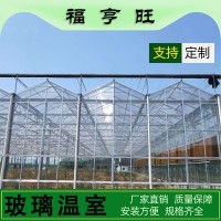 厂家供应智能玻璃温室大棚花卉蔬菜温室大棚智能玻璃大棚温室建设
