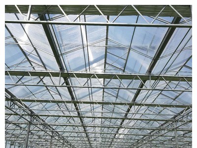厂家供应连栋大棚 智能玻璃温室建设 植物温室全自动内外遮阳系统图5