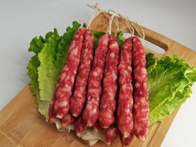 尚格广式香肠切肉腊肠广味广东腊味 送礼特产腊肠大粒肠 10斤一箱图5