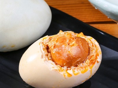 50~60g*20枚海鸭蛋北部湾红树林流油海鸭咸蛋熟即食整箱批发代发图3