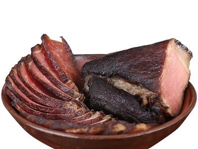 四川特产北川腊肉烟熏后腿腊肉自制熏肉风干肉500g批发一件代发图5