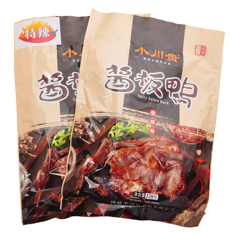 酱板鸭湖南常德特产香辣风干鸭酱鸭子特辣整只手撕益阳小川贵零食