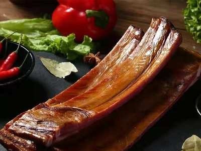 腊排骨腊肉排骨咸排骨烟熏农家自制四川重庆特产非贵州丽江 500g图2