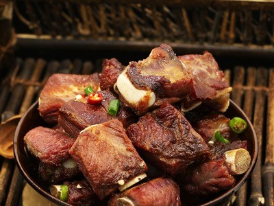 腊排骨腊肉排骨咸排骨烟熏农家自制四川重庆特产非贵州丽江 500g图4