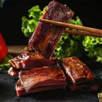 腊排骨腊肉排骨咸排骨烟熏农家自制四川重庆特产非贵州丽江 500g