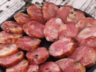 川味五香椒麻香肠纯肉腊肠四川特产猪肉农家手工腊肉500g一件代发图3